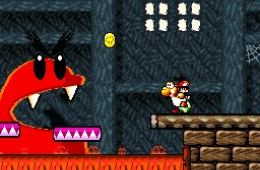 Скриншот из игры «Super Mario World 2: Yoshi's Island»