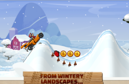 Скриншот из игры «Hill Climb Racing 2»
