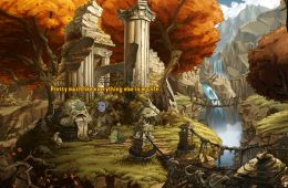Скриншот из игры «The Whispered World»