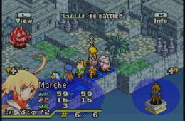 Скриншот из игры «Final Fantasy Tactics Advance»