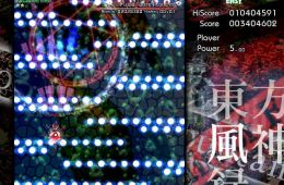 Скриншот из игры «Touhou Fuujinroku: Mountain of Faith»