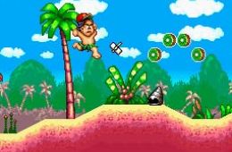 Скриншот из игры «Super Adventure Island»