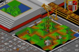 Скриншот из игры «Populous»