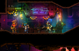 Скриншот из игры «SteamWorld Heist»