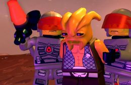 Скриншот из игры «LEGO Battles»