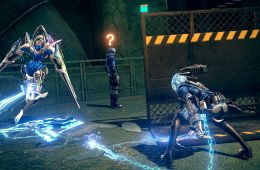 Скриншот из игры «Astral Chain»