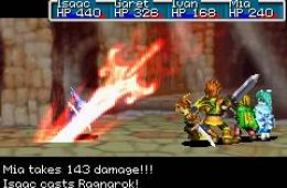 Скриншот из игры «Golden Sun»