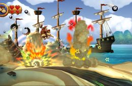 Скриншот из игры «Donkey Kong Country Returns»