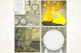 Скриншот из игры «Gorogoa»
