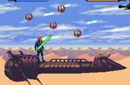 Скриншот из игры «Super Star Wars: Return of the Jedi»