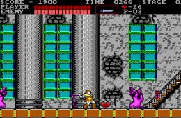 Скриншот из игры «Castlevania»