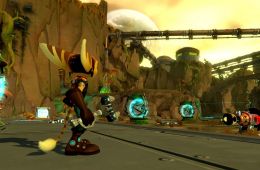 Скриншот из игры «Ratchet & Clank: Full Frontal Assault»