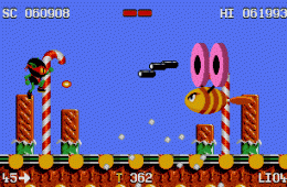 Скриншот из игры «Zool»