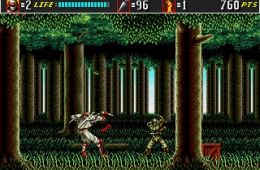 Скриншот из игры «Shinobi III: Return of the Ninja Master»