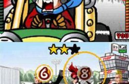 Скриншот из игры «Osu! Tatakae! Ouendan»