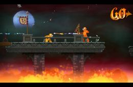 Скриншот из игры «Nidhogg 2»