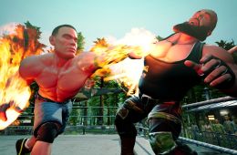 Скриншот из игры «WWE 2K Battlegrounds»