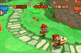 Скриншот из игры «Fat Princess»