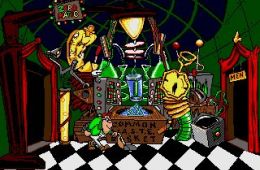 Скриншот из игры «Boogerman: A Pick and Flick Adventure»