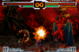 Скриншот из игры «SNK vs. Capcom: SVC Chaos»