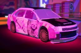Скриншот из игры «Umurangi Generation»