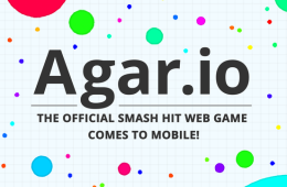 Скриншот из игры «Agar.io»