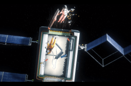 Скриншот из игры «Heavenly Bodies»