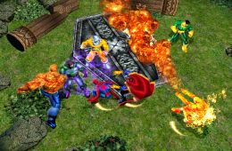Скриншот из игры «Marvel: Ultimate Alliance»