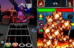 Скриншот из игры «Guitar Hero: On Tour»