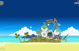 Скриншот из игры «Angry Birds»