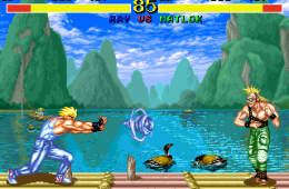Скриншот из игры «Fighter's History»