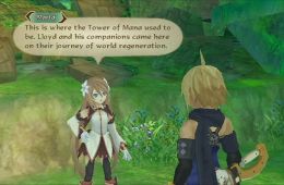 Скриншот из игры «Tales of Symphonia: Dawn of the New World»