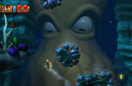 Скриншот из игры «Donkey Kong Country: Tropical Freeze»