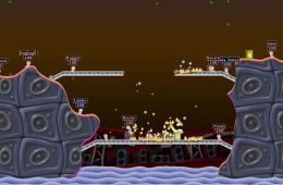 Скриншот из игры «Worms World Party»