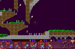 Скриншот из игры «Lemmings 2: The Tribes»