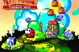 Скриншот из игры «Yoshi's Story»