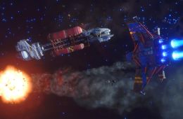 Скриншот из игры «Rebel Galaxy Outlaw»