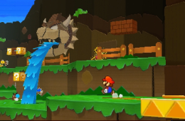 Скриншот из игры «Paper Mario: Sticker Star»