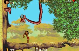 Скриншот из игры «Disney's The Jungle Book»