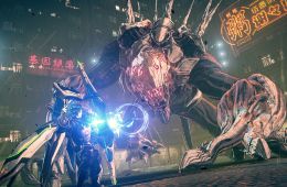 Скриншот из игры «Astral Chain»