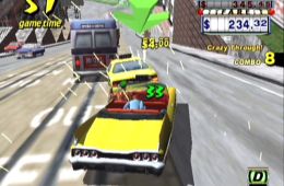 Скриншот из игры «Crazy Taxi»