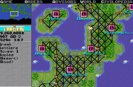 Скриншот из игры «Sid Meier's Civilization»