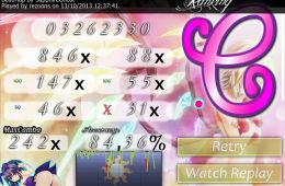 Скриншот из игры «Osu!»