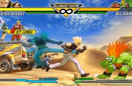 Скриншот из игры «Capcom vs. SNK 2: Mark of the Millennium 2001»