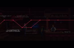 Скриншот из игры «The Red Strings Club»