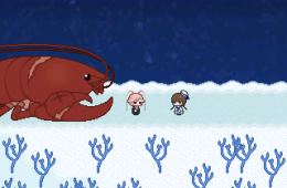 Скриншот из игры «Wadanohara and the Great Blue Sea»