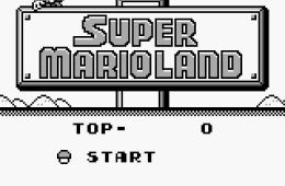 Скриншот из игры «Super Mario Land»