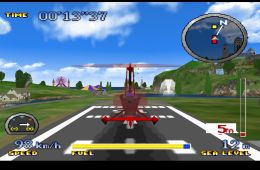 Скриншот из игры «Pilotwings 64»