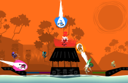 Скриншот из игры «Runbow»