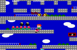Скриншот из игры «Rainbow Islands: The Story of Bubble Bobble 2»